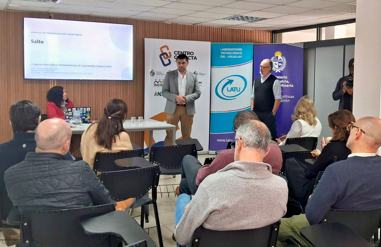 Salto fortalece capacidades locales para impulsar innovación y desarrollo productivo Salto fortalece capacidades locales para impulsar innovación y desarrollo productivo