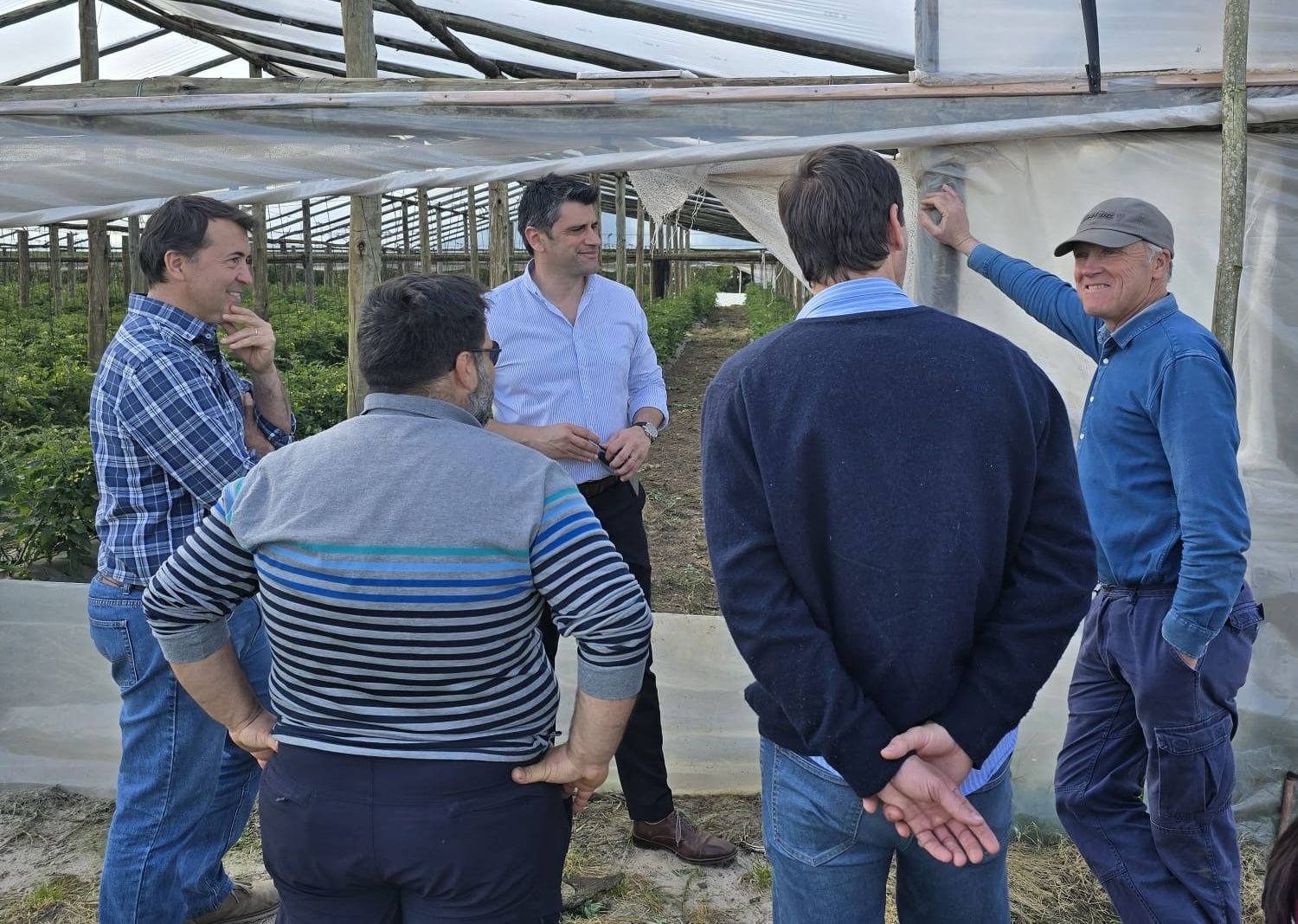 Salto y Concordia profundizan una agenda común de desarrollo productivo Salto y Concordia profundizan una agenda común de desarrollo productivo