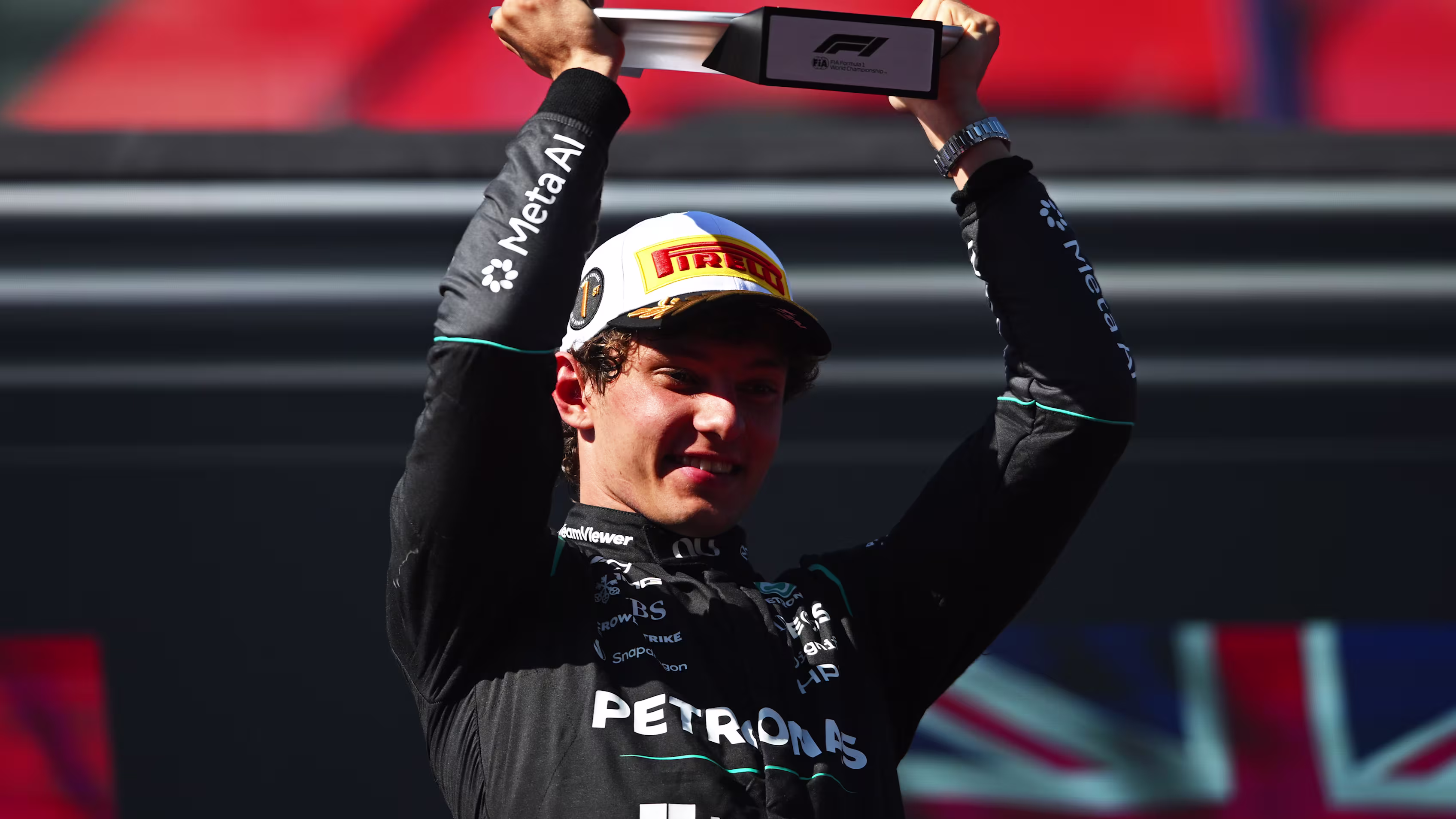 F1: Antonelli se impone a Verstappen y Norris en el GP de España.