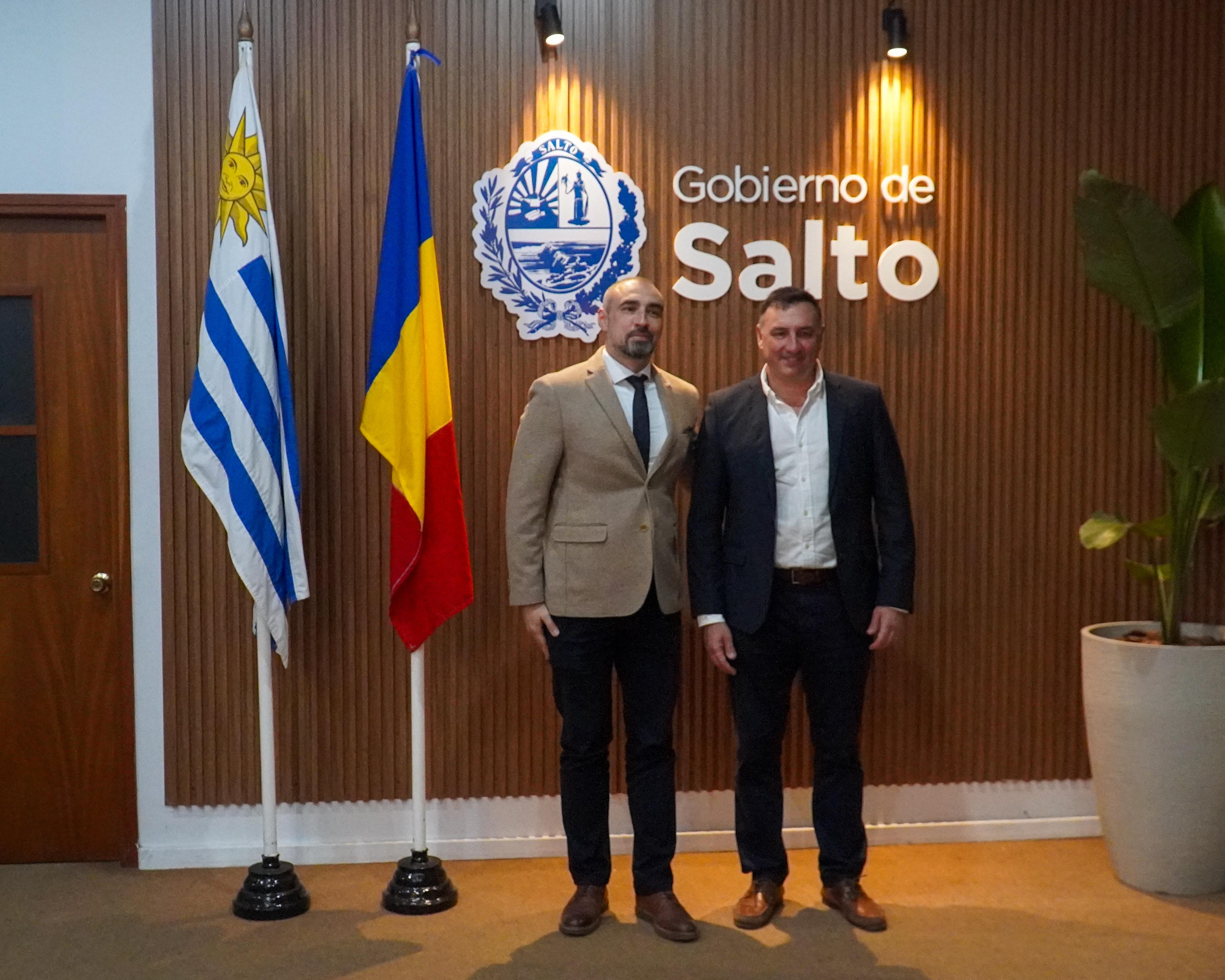 Albisu recibió al embajador de Rumania en Uruguay Albisu recibió al embajador de Rumania en Uruguay