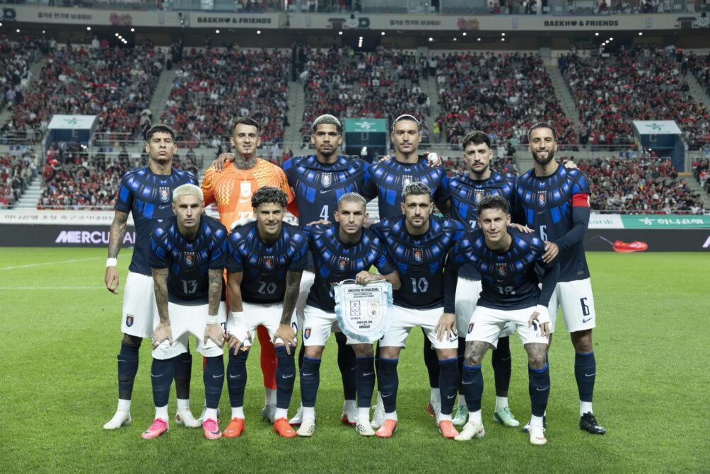 Uruguay le ganó 4-1 a Corea Uruguay le ganó 4-1 a Corea
