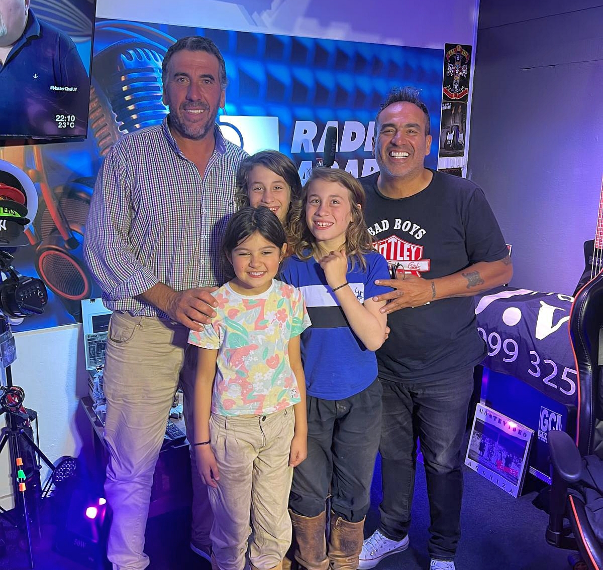 Estuvo Mario Rossi Cabalgatas guiadas, junto con : Jesús, Genaro y Martina