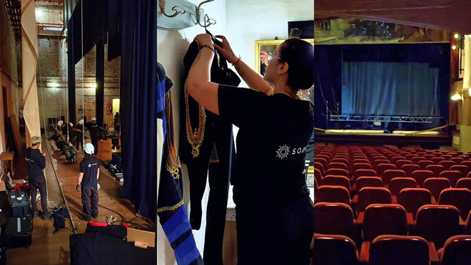 El Teatro Larrañaga se prepara para recibir al Ballet Nacional del Sodre