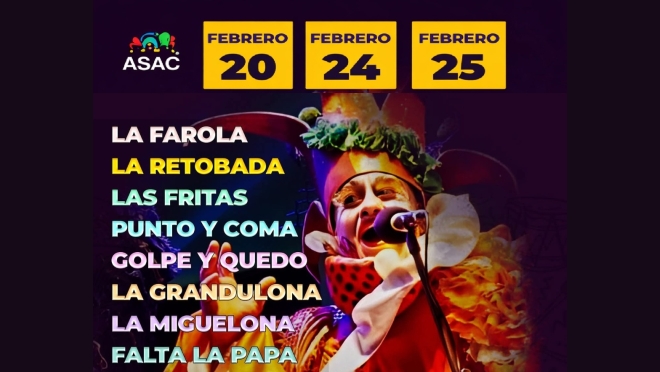 Suspenden para mañana viernes el inicio del Concurso de Murgas en el Harriague