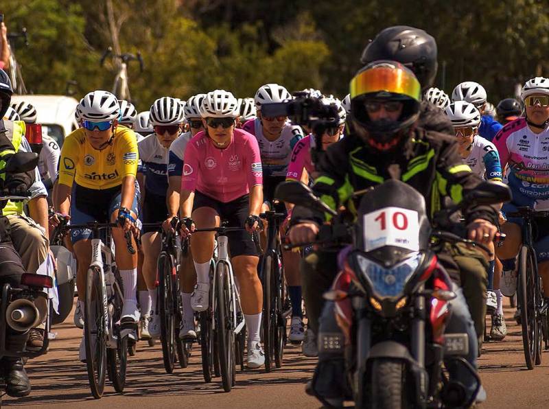 Maldonado es protagonista de la primera Vuelta Ciclista del Uruguay Femenina