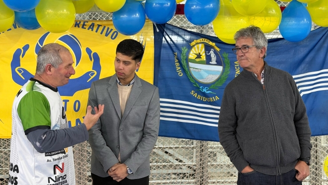 “Encuentro Amistoso” organizado por el Grupo Newcom Recreativo Salto en la Plaza de Deportes N1