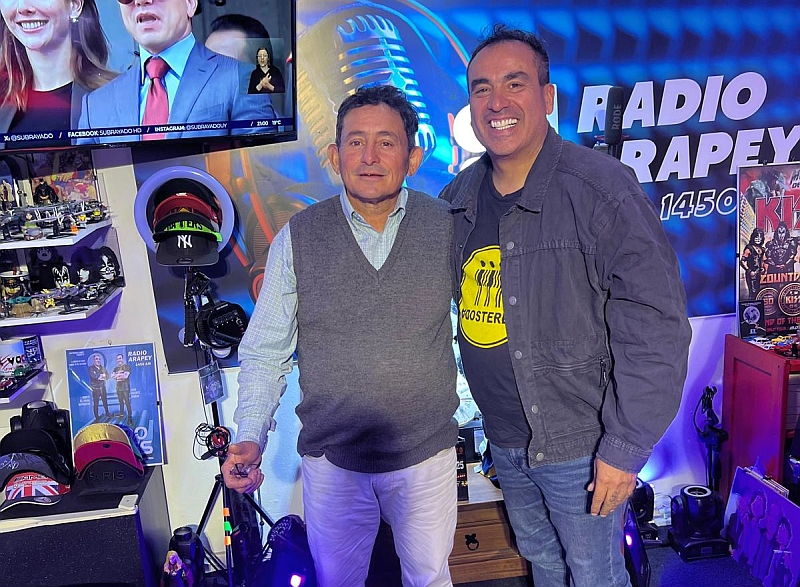 Nos visitó Roberto González del Centro vida sana 24 de octubre de 2025