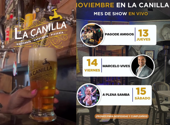 Comunicación telefónica con: Agustín Schiavi principal de La Canilla 14 de noviembre de 2025