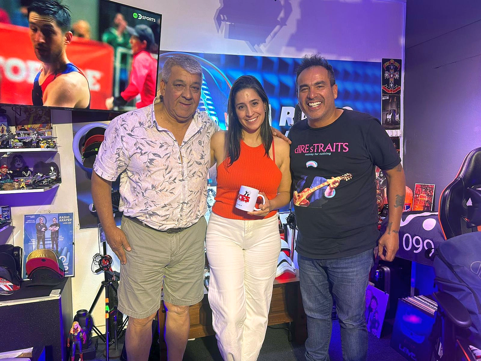 Nos visitó Manuela Mutti habló de : su clínica de salud, estética y no faltó la oportunidad de hablar de política